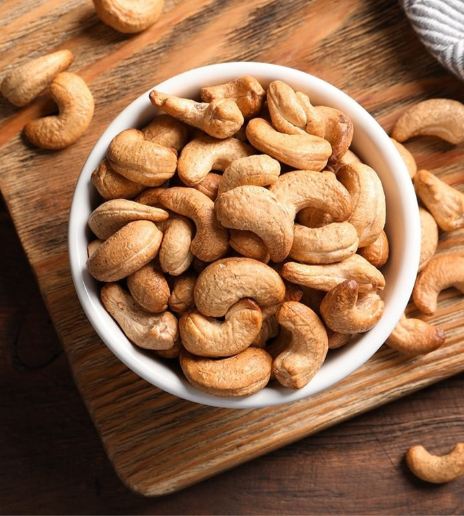 Roasted cashews 500 gr